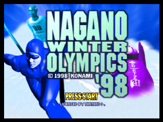 Nagano Winter Olympics '98 (USA) Title Screen